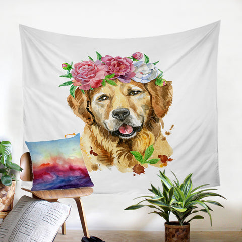 Image of Pretty Doggo SW2488 Tapestry