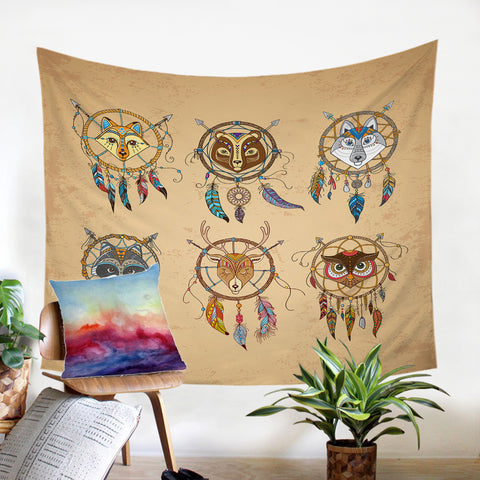 Image of Totem Dream Catchers SW2333 Tapestry