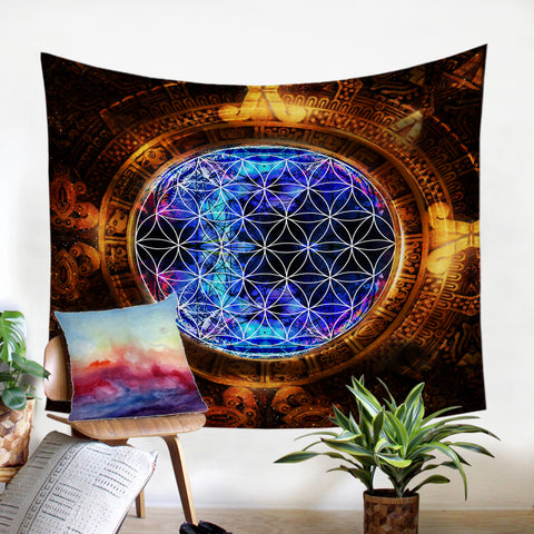 Image of Colored Glass SW2075 Tapestry