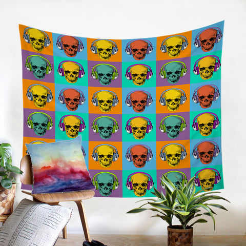Image of Trendy Skully SW2503 Tapestry