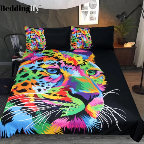 Image of Cheetah Comforter Set - Beddingify