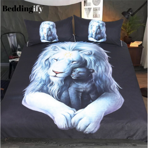 Image of Child of Light Black by JoJoesArt Comforter Set - Beddingify