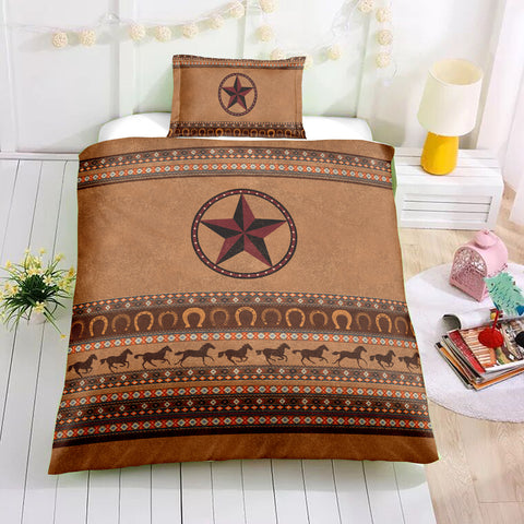 Image of Cowboy Badge Bedding Set - Beddingify