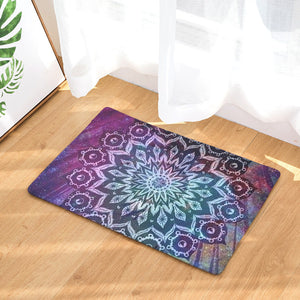 Mandala Flower Translucent Door Mat