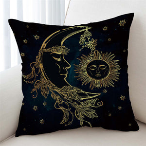 Impersonel Moon & Sun Cushion Cover - Beddingify