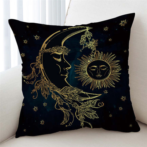 Image of Impersonel Moon & Sun Cushion Cover - Beddingify