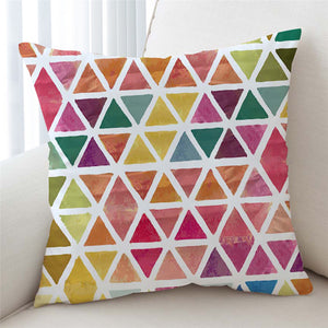 Triangle Patterns Cushion Cover - Beddingify