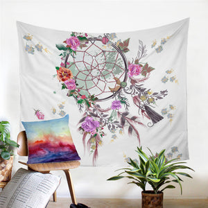 Girly Dream Catcher Tapestry - Beddingify
