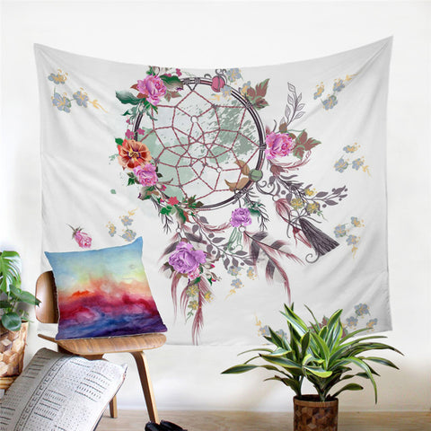 Image of Girly Dream Catcher Tapestry - Beddingify