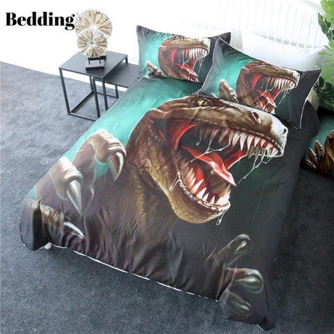 Image of Dinosaur Comforter Set - Beddingify