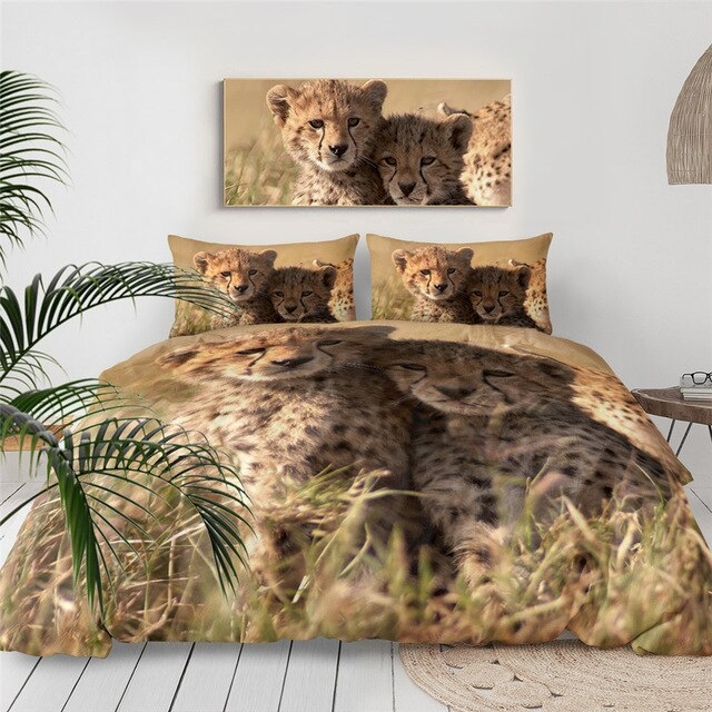 Baby Cheetah Comforter Set - Beddingify