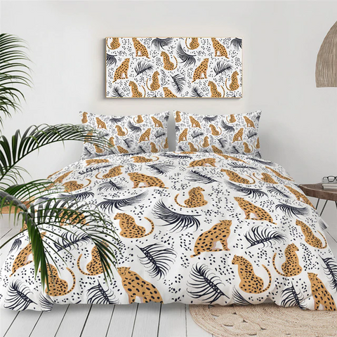 Image of Cheetah Pattern Comforter Set - Beddingify