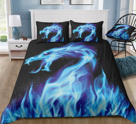 Image of Flame Dragon Bedding Set - Beddingify