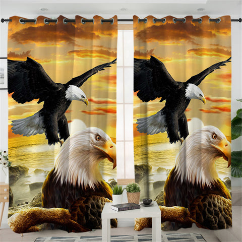 Eagle 2 Panel Curtains