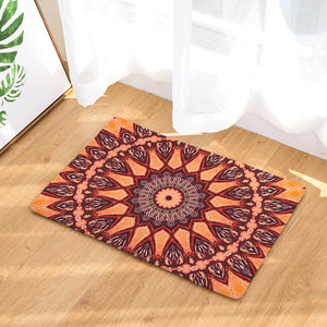 Earthly Mandala Door Mat