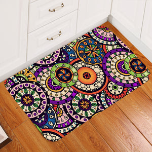 Stylized Rings SW1917 Door Mat