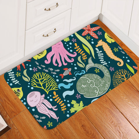 Image of Seabed Life SW1884 Door Mat