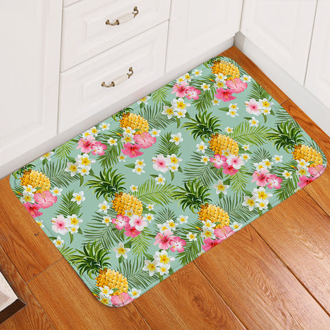 Image of Tropical Pineapples SW2316 Door Mat