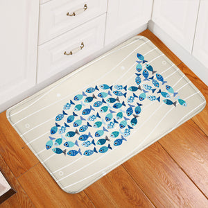 Fish Puzzle SW2191 Door Mat