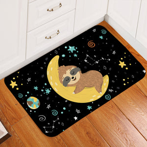 Moon Snooze Space Door Mat