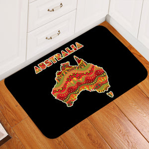 Australia Map SW1845 Door Mat