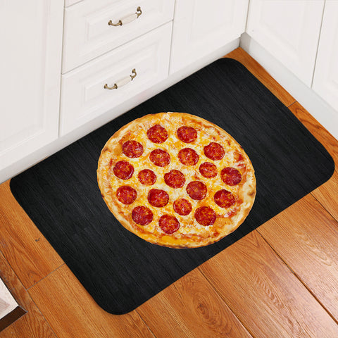 Image of 3D Ham Pizza SW2179 Door Mat