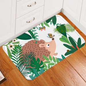 Hedgehog Forest Walk SWDD1630 Door Mat