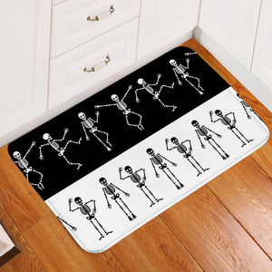 Playful Skelly SW1888 Door Mat