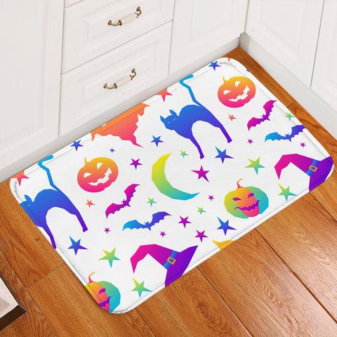 Image of Halloween Theme Bright Door Mat