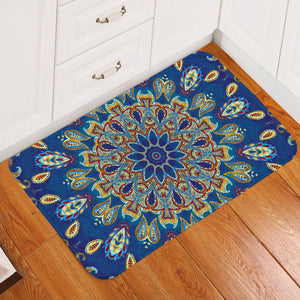 Concentric Aquatic Plant Door Mat