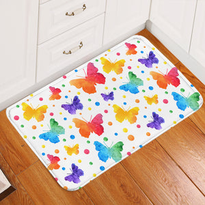 Colorful Butterflies SW1842 Door Mat