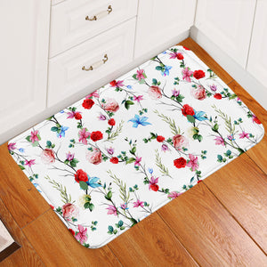 Flower Strings SW2321 Door Mat