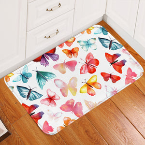 Colorful Butterflies SW2029 Door Mat