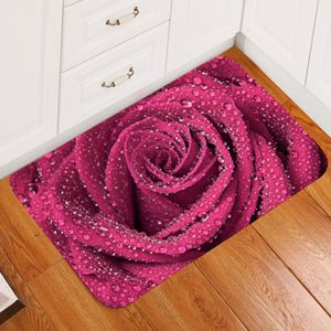 3D Purple Rose SW2185 Door Mat
