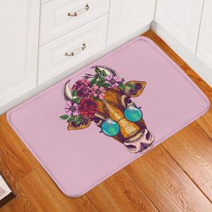 Miss Moo Pink Door Mat