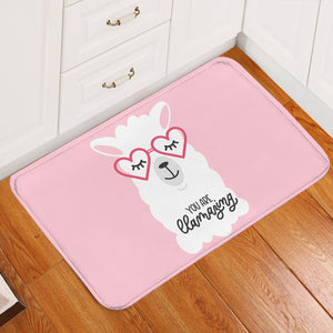 Amazing Sheep Pink Door Mat