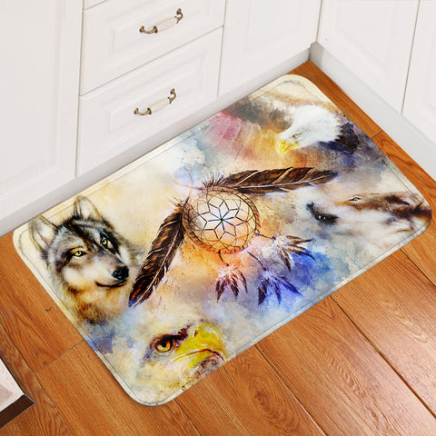 Image of Predator Dream Catcher Door Mat