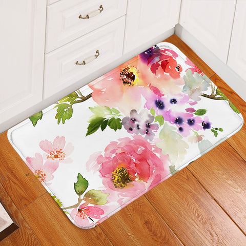 Image of Flowers SW2410 Door Mat