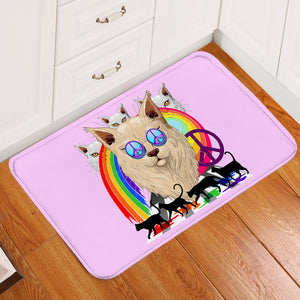 Peace Cat SW2085 Door Mat