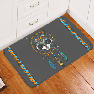 Raccoon Dream Catcher SW2376 Door Mat