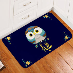 Hello Owl SW2341 Door Mat