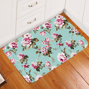 Pink Roses SW2242 Door Mat