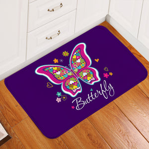 Beautiful Butterfly SW2487 Door Mat