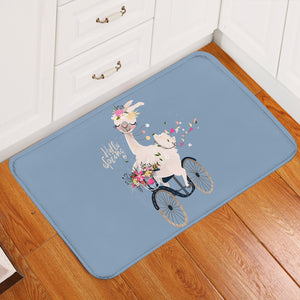 Live Loving Llama Indigo Door Mat