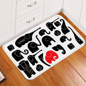 Elephant Puzzle SW2020 Door Mat