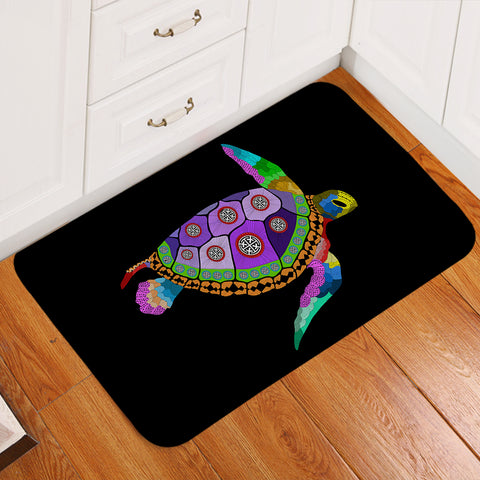 Image of Patterned Turtle SW2005 Door Mat