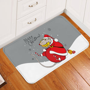 Santa Mouse SW2524 Door Mat