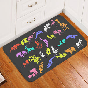 Animal Alphabet SW1825 Door Mat