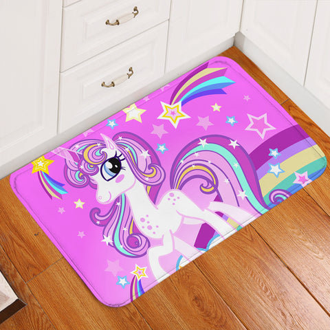 Image of Girly Unicorn SW2009 Door Mat