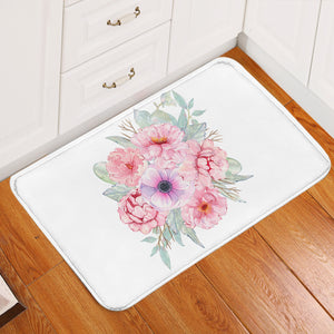 Pastel Flowers SW2411 Door Mat